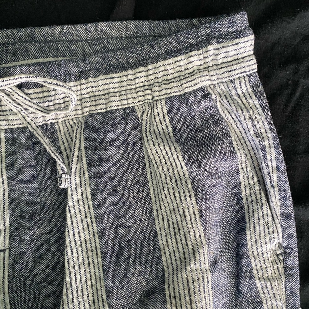 OLD NAVY Striped Blue Pants